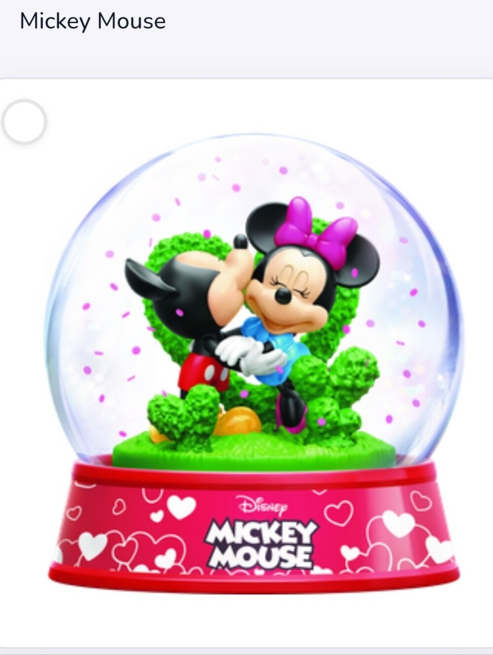 Mini Brands Disney Create Snowglobes Mickey Mouse